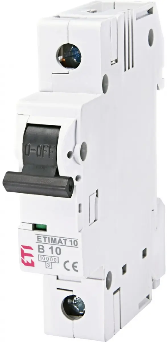 Wyłącznik nadprądowy ETIMAT 10 1p B10 002121714 ETI002121714 5904722937802 Ospel