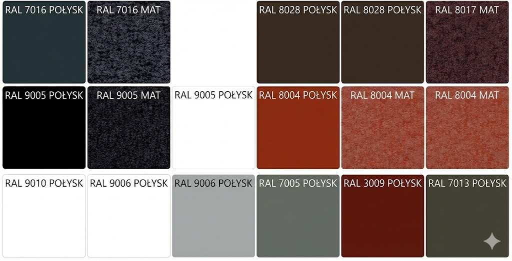 Profil balkonowy okapowy aluminiowy AVZ Antracyt MAT 7016m, gr. 0,7mm 6cm 5cm AVZ-PROFIL-001-RRDLW 34993247563142